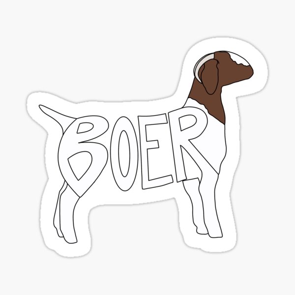 Item preview, Boer Goat 1 designed and sold by Lauren Jarowicz.