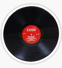 Vinyl-Schallplatte Sticker