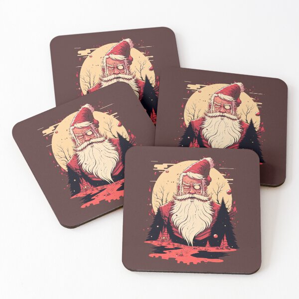 Item preview, creepy santa designed and sold by Chillapy.