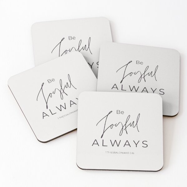 Item preview, Be Joyful Always designed and sold by Jessica Perrone.