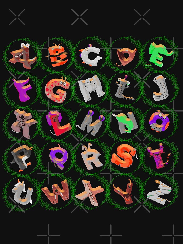 Alphabet lore But these are Sad Letters (Z-A) 