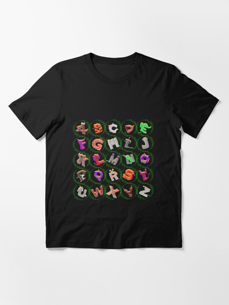 Friends Design Alphabet Lore Unisex T-Shirt - Teeruto