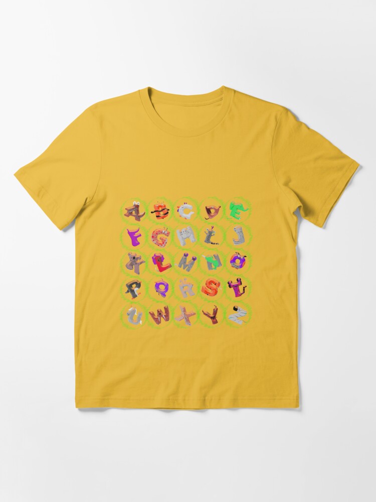 Friends Design Alphabet Lore Unisex T-Shirt - Teeruto