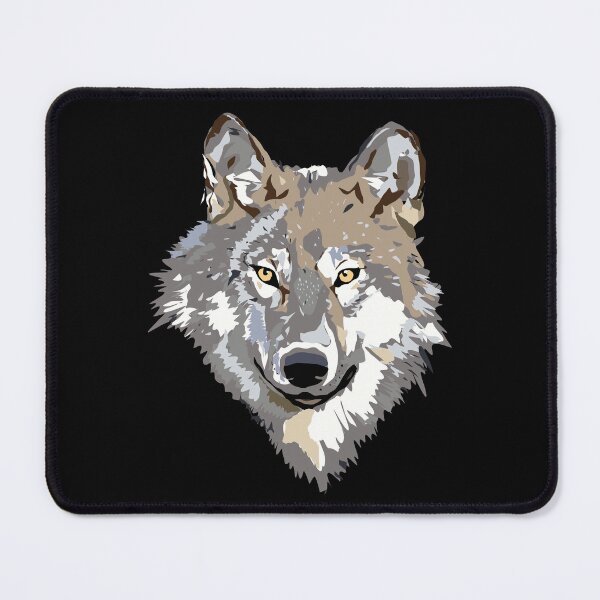 Item preview, Cute Wolf Illustrated Animal Face designed and sold by Nirvanibex.