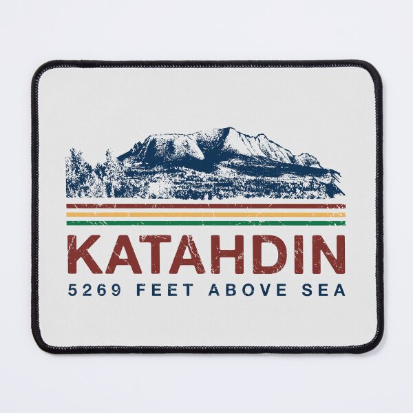 Item preview, Katahdin Maine Mountain Climbing Hiking designed and sold by IronEcho.