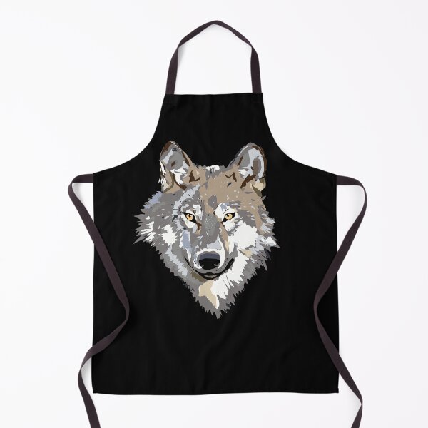 Item preview, Cute Wolf Illustrated Animal Face designed and sold by Nirvanibex.