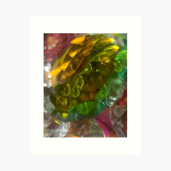 Aperçu de l'œuvre Cristal lumière colorée créée et vendue par baksuart.
