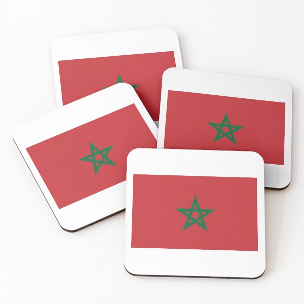 Item preview, Moroccan flag designed and sold by Yonik ★★★★★.