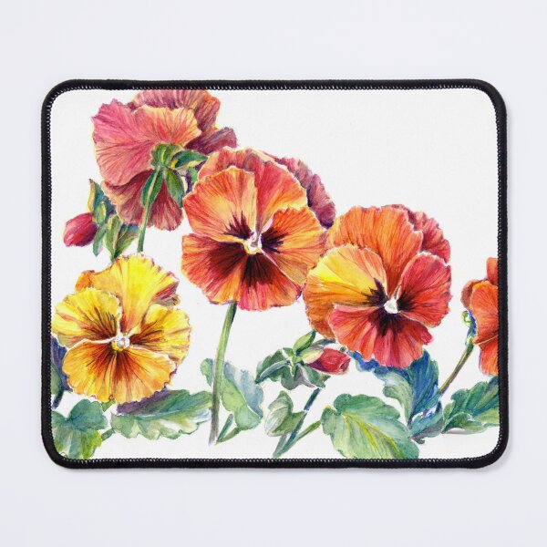Item preview, Orange Floral Merchandise designed and sold by cindyfordyce.