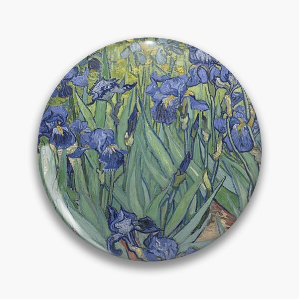 Item preview, Irises by Vincent Van Gogh designed and sold by tomorrowsart.