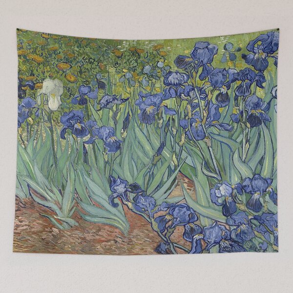 Item preview, Irises by Vincent Van Gogh designed and sold by tomorrowsart.