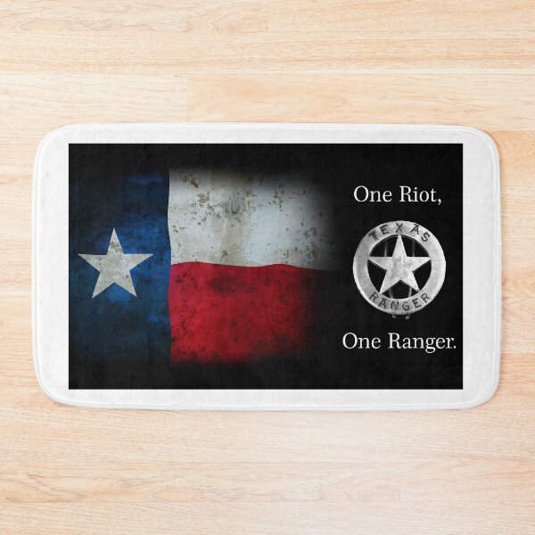 Item preview, Texas Ranger Motto: One Riot . . . One Ranger designed and sold by Daniel Hagerman.