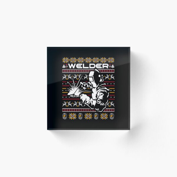 Item preview, Welder Ugly Christmas Happy Holiday Funny Welding Xmas Gift designed and sold by Toranai.
