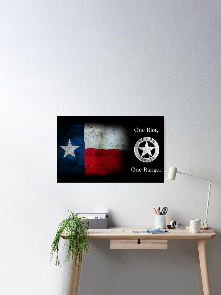 One Riot, One Ranger, Texas Rangers, Texas History - Fine Art, American, Presidential, Civil War