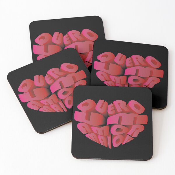 Aperçu de l'œuvre Quero um amor maior na cor rosa e vermelho créée et vendue par GirlaineSQ.