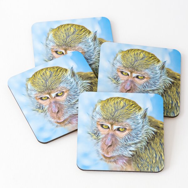 Item preview, monkey yellow designed and sold by Design Kingdom.