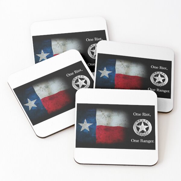 Item preview, Texas Ranger Motto: One Riot . . . One Ranger designed and sold by Daniel Hagerman.