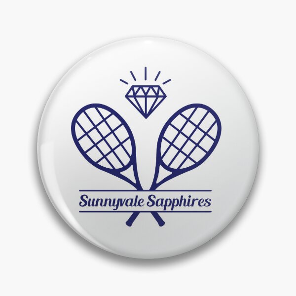 Item preview, Sunnyvale Sapphires Navy Blue Logo designed and sold by angstudio.