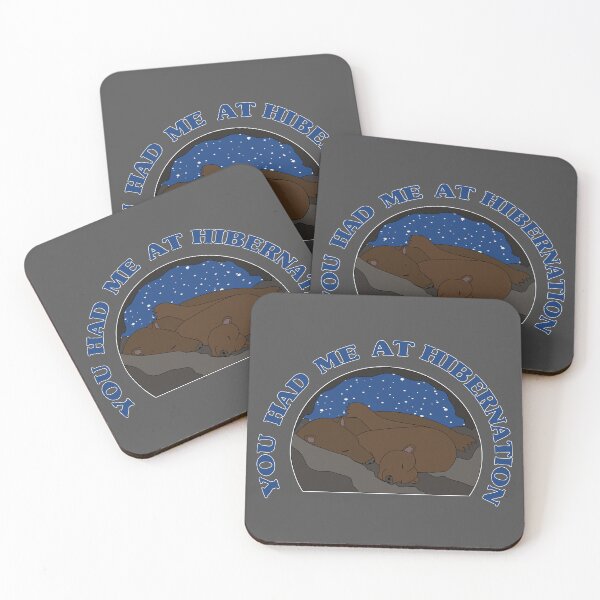 Item preview, You Had Me at Hibernation - Brown Bear designed and sold by skauff.
