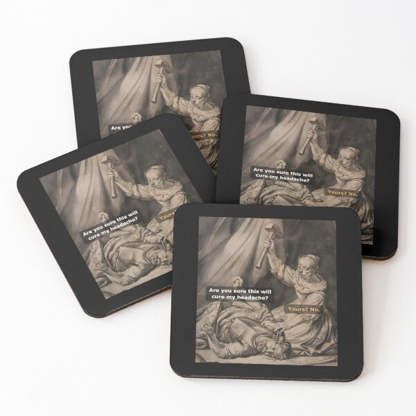 Item preview, Are You sure this will cure my headache - Thanksgiving, Christmas And Birthday Party Gift Ideas for Classic Memes Lovers and Fans designed and sold by Memeing Everything.