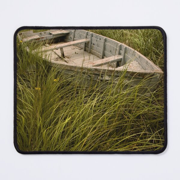 Item preview, Abandoned Wooden Row Boat on the Grassy Shoreline on Prince Edward Island. designed and sold by Randall Nyhof.