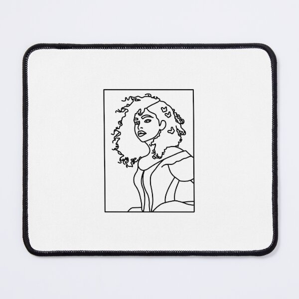 Item preview, book cover princess drawing black and white designed and sold by centlia.