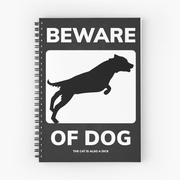 Item preview, Beware of Dog designed and sold by CreepyKards.