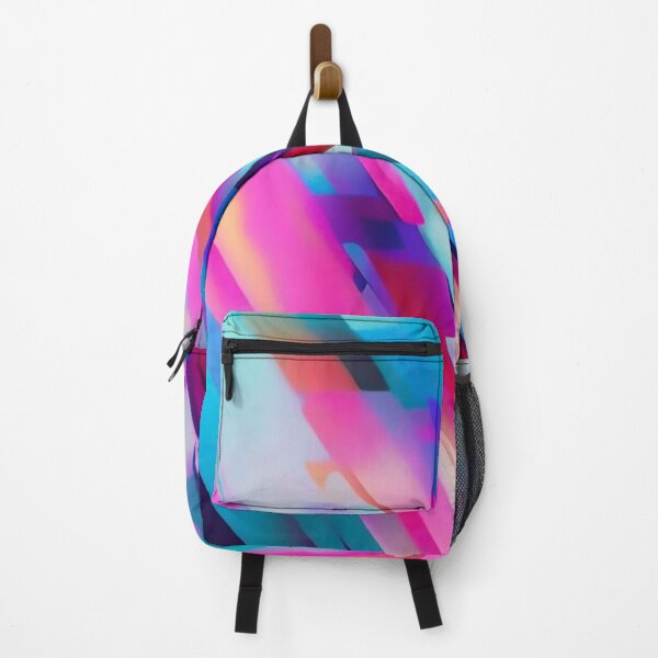 Item preview, Vaperwave Iridescent Neon Glow Colorful Abstract designed and sold by CattlettArt.