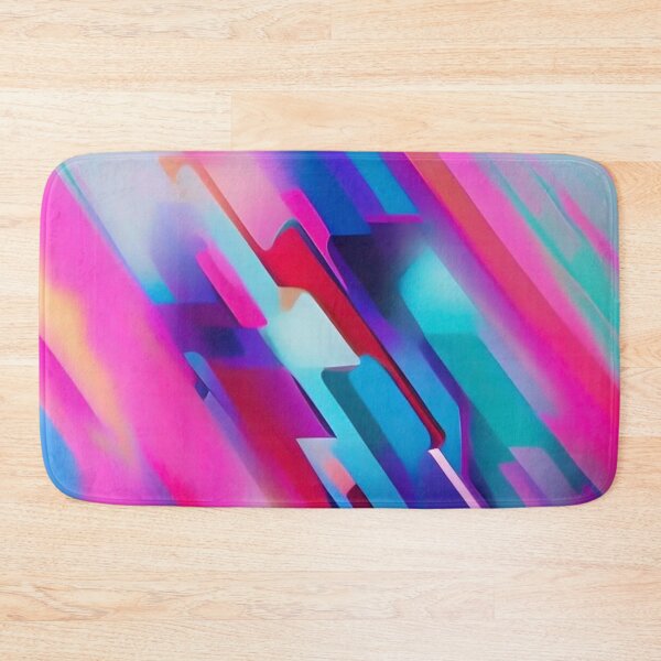Item preview, Vaperwave Iridescent Neon Glow Colorful Abstract designed and sold by CattlettArt.