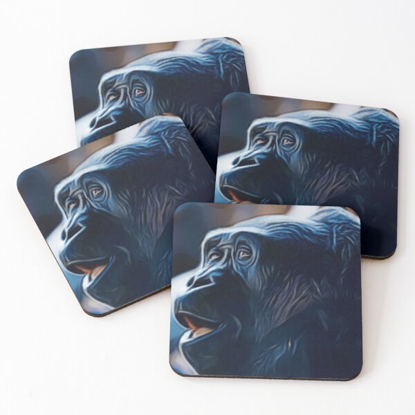 Aperçu de l'œuvre singe créée et vendue par Design Kingdom.