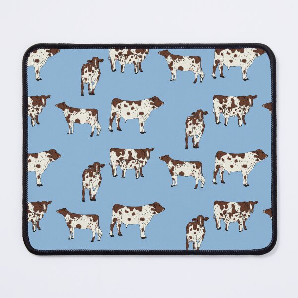 Item preview, Ayrshire Cows Pattern Blue designed and sold by Ashley Gagnon.