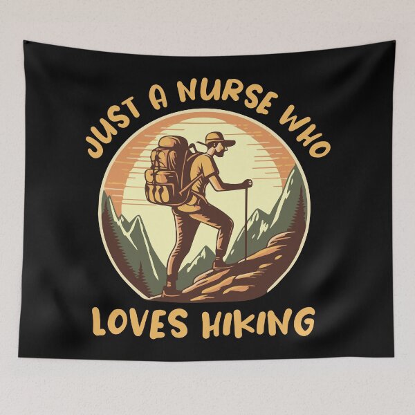 Item preview, Just A Nurse Who Loves Hiking | Mont Blanc designed and sold by StevenWhip.