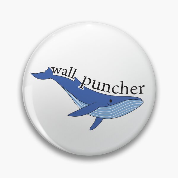 Item preview, Wall Puncher Whale designed and sold by arosen44.