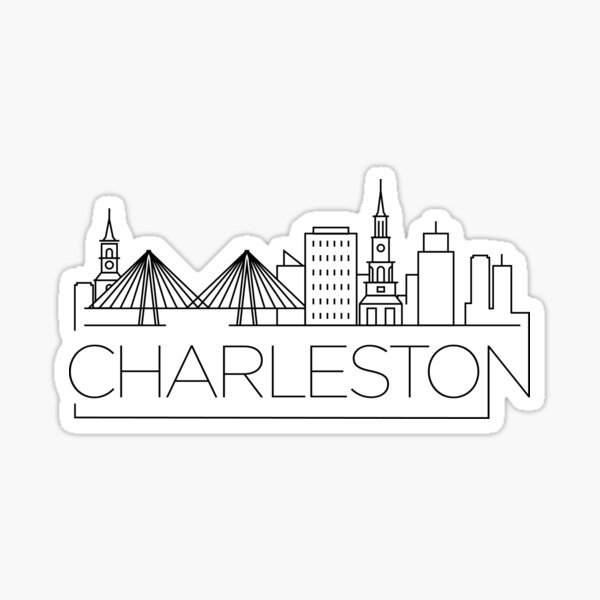 Item preview, Charleston skyline designed and sold by SturgesC.