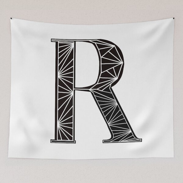 Item preview, Geometric R designed and sold by lezell.