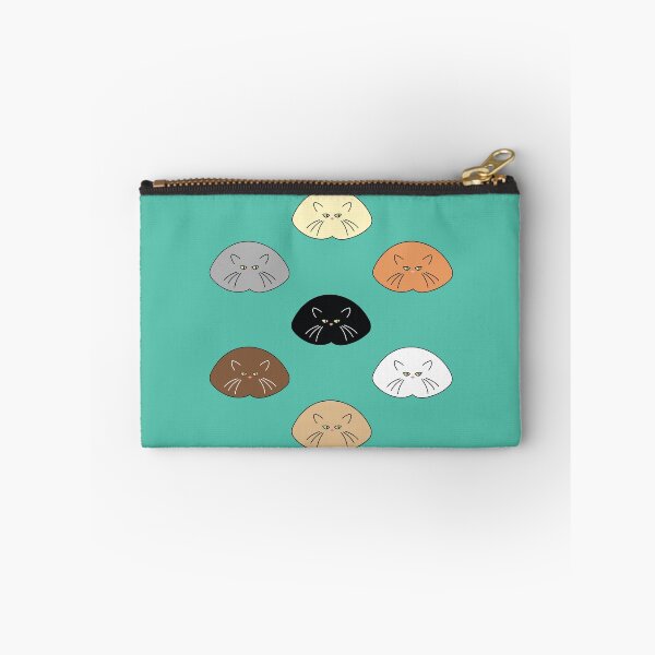 Item preview, Cats Loafing Around on Turquoise designed and sold by 7SistersGraphX.