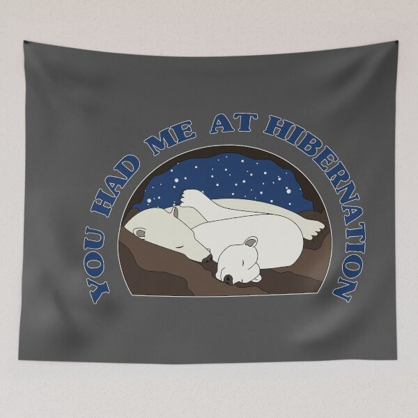 Item preview, You Had Me at Hibernation - Polar Bear designed and sold by skauff.