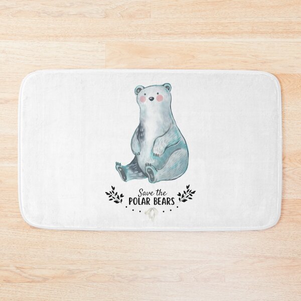 Item preview, Save the Polar Bears designed and sold by RoseCandi.