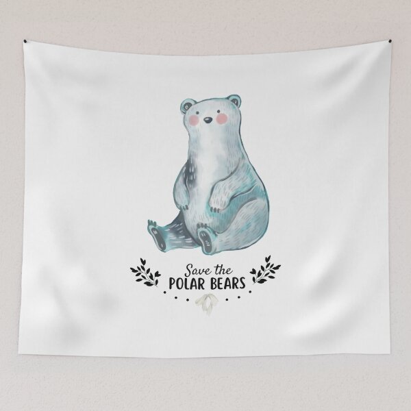 Item preview, Save the Polar Bears designed and sold by RoseCandi.