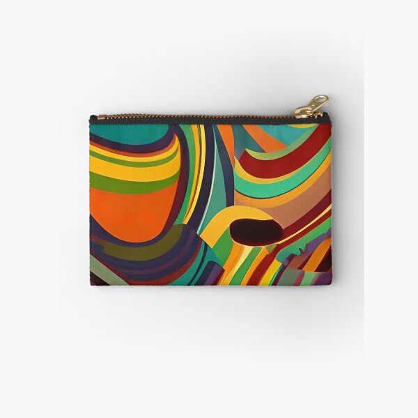Item preview, Groovy Organic Colorful Abstract Geometric Pattern designed and sold by CattlettArt.