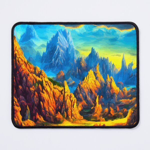 Item preview, Majestic Rocky Mountain Landscape Scene designed and sold by Prawny.
