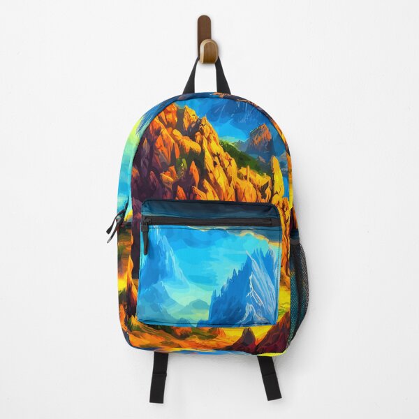 Item preview, Majestic Rocky Mountain Landscape Scene designed and sold by Prawny.