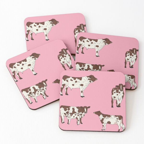 Item preview, Ayrshire Cows Pattern Pink designed and sold by Ashley Gagnon.