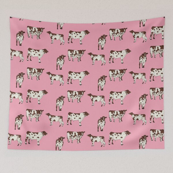 Item preview, Ayrshire Cows Pattern Pink designed and sold by Ashley Gagnon.