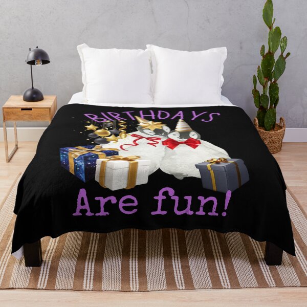 Item preview, Birthdays Are Fun Cute Penguins Illustration Design designed and sold by EarthArtDesigns.