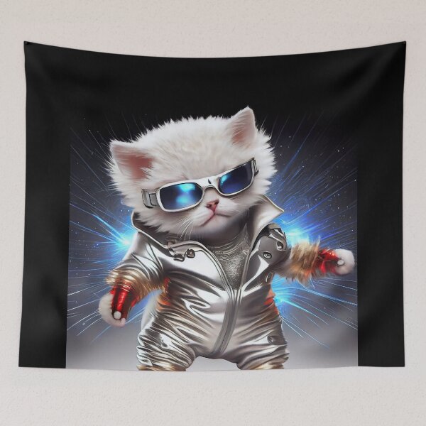 Item preview, Cute Anime Cosmic Cat - Anime Art design designed and sold by AlNoah.