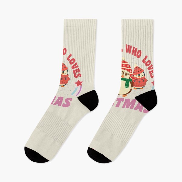 Item preview, Merry Christmas Womens Girls Pink Tree Christmas Just A Girl Who Loves Christmas Retro Vintage Christmas Design designed and sold by CandyDroidMerch.