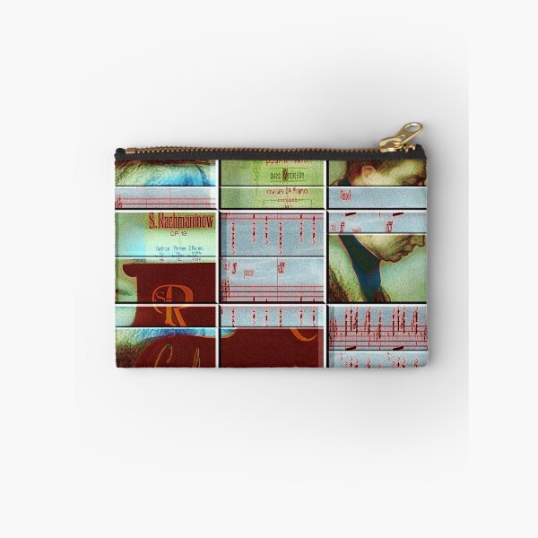 Item preview,  AMAZING PAINTING ABSTRACT PORTRAIT OF SERGEI RACHMANINOFF PIANIST MUSICIAN COMPOSER - CLASSICAL MUSIC SCORE - PATCHWORK SIGNATURE designed and sold by Ralek.