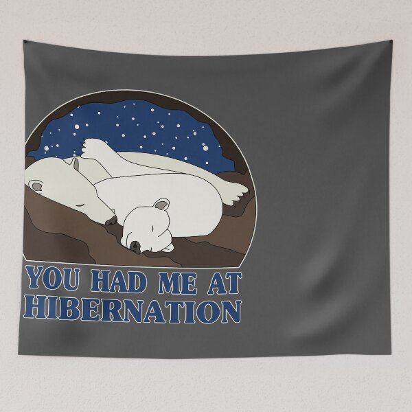 Item preview, You Had Me at Hibernation - Polar Bear designed and sold by skauff.