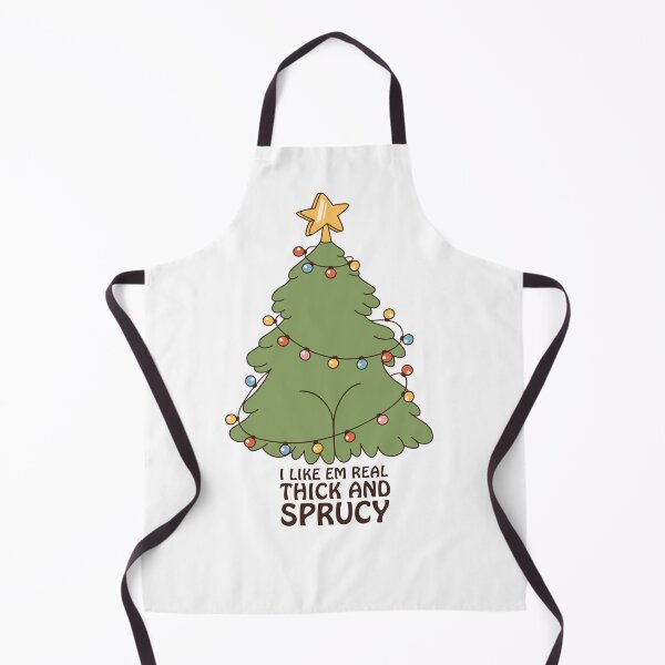 Item preview, Thick and Sprucy - Cheeky Holiday Christmas Tree designed and sold by LovesLola.